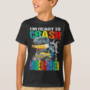 Camiseta Estoy listo para quebrar el monstruo de guardería