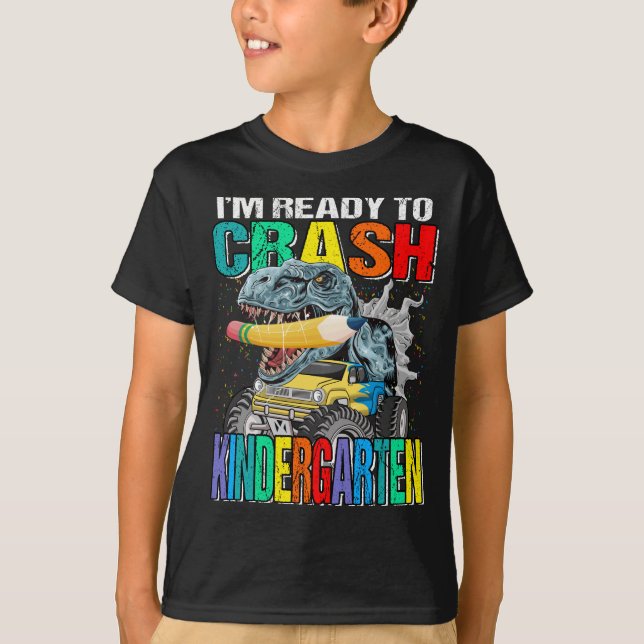 Camiseta Estoy listo para quebrar el monstruo de guardería (Anverso)