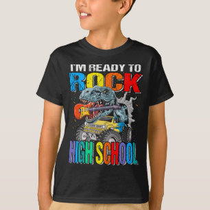 Camiseta Estoy Listo Para Rock High School Monster Truck