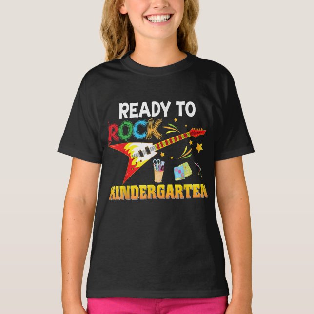 Camiseta Estoy listo para rodar a los jardines de infancia  (Anverso)