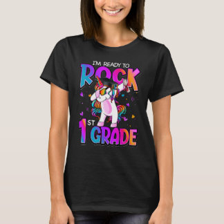 Camiseta Estoy listo para rodar a Unicornio de primer grado