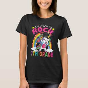 Camiseta Estoy listo para rodar a Unicornio de séptimo grad