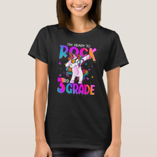Camiseta Estoy listo para rodar a Unicornio de tercer grado