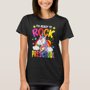 Camiseta Estoy listo para rodar el arco iris de Unicornio e