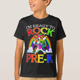 Camiseta Estoy listo para rodar el arcoiris de Unicornio pr