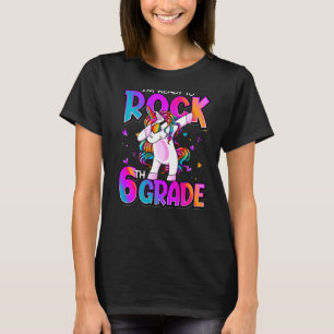 Camiseta Estoy listo para rodar el sexto grado Unicornio de