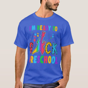Camiseta Estoy Listo Para Rodar La Guitarra Preescolar De V