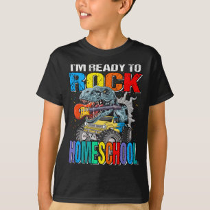 Camiseta Estoy listo para rodar un monstruo de escuela prim