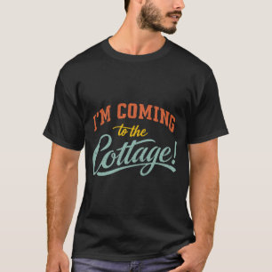 Camiseta Estoy llegando al romance de hockey de la cabaña S
