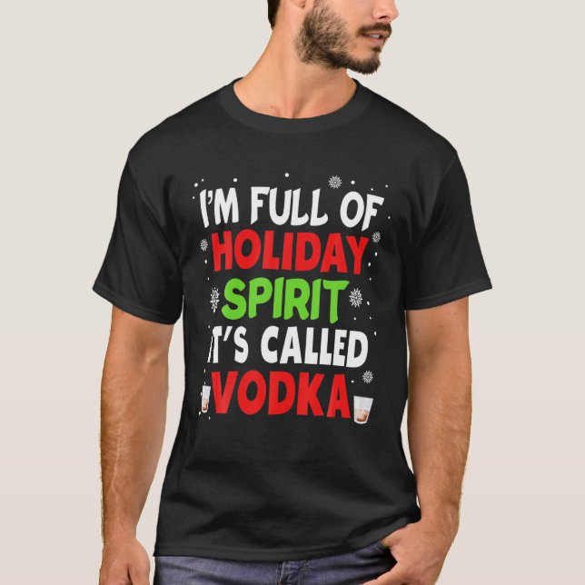 Camiseta Estoy Lleno De Espíritu De Festividad Llamado Navi (Anverso)