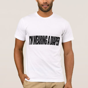 Camiseta Estoy llevando un pañal
