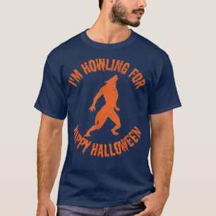 Camiseta Estoy llorando por feliz disfraz de Werewolf de Ha