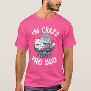 Camiseta Estoy loco Pho Bowl Shiba Inu Dog Pho Soup Vietnam