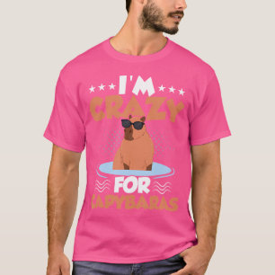 Camiseta Estoy Loco Por Capybaras Capybara Rodent