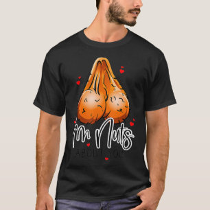 Camiseta estoy loco por tus traviesos regalos Día de San V