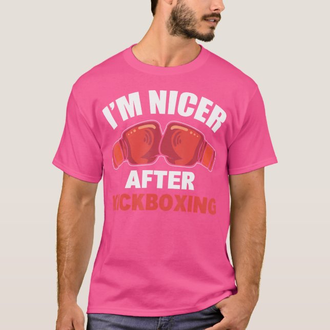 Camiseta Estoy Más Bien Después Del Instructor De Kickboxin (Anverso)