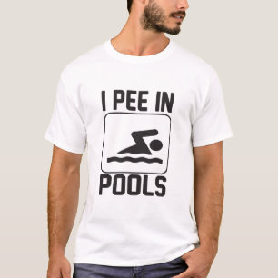 Camiseta Estoy meando en las piscinas
