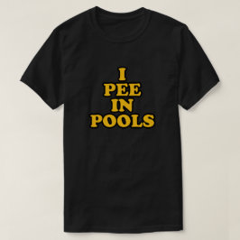 Camiseta Estoy meando en las piscinas divertidas vacaciones
