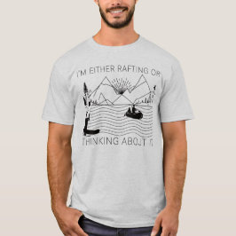 Camiseta Estoy Navegando en Balsa o Pensando en Ello