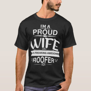 Camiseta Estoy orgullosa de ser esposa de un asombroso tech