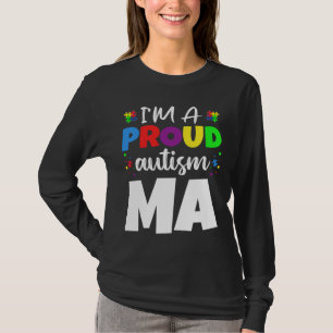 Camiseta Estoy Orgulloso De Mamáes Autismo Conciencia Coraz