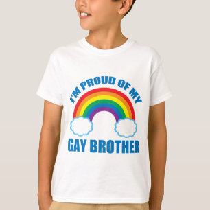Camiseta Estoy orgulloso de mi hermana LGBT gay