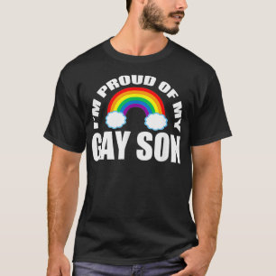 Camiseta Estoy orgulloso de mi hijo gay 