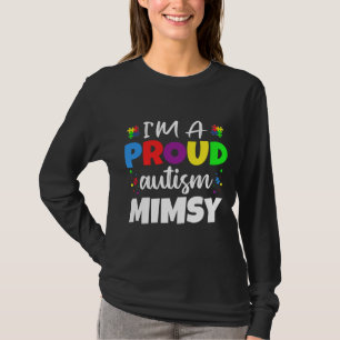 Camiseta Estoy Orgulloso De Mimsy Autism Awareness Heart