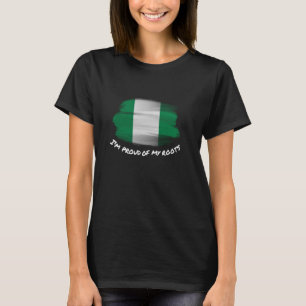 Camiseta Estoy orgulloso de mis raíces - Bandera vintage de