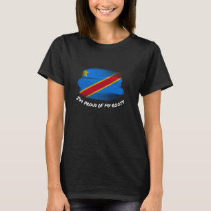 Camiseta Estoy orgulloso de mis raíces - Bandera vintage de