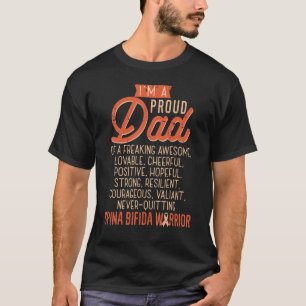 Camiseta Estoy Orgulloso De Motivación De Papá De Spina Bif