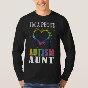 Camiseta Estoy Orgulloso De Que Tía Puzzle Autismo Especial
