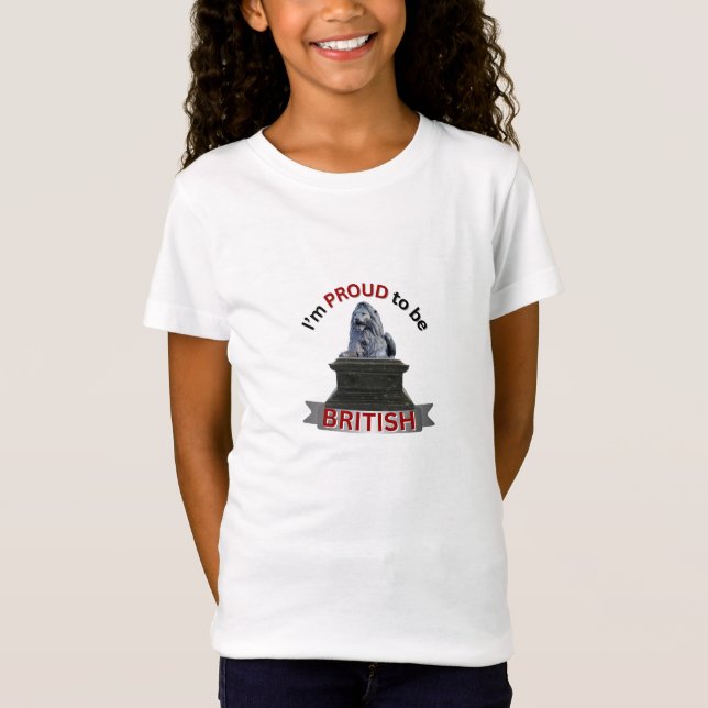 Camiseta Estoy orgulloso de ser británico (Anverso)