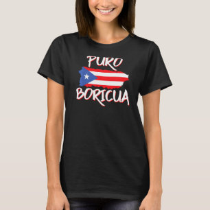 Camiseta Estoy Orgulloso De Ser La Soy Boricua Puertorrique