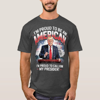Camiseta Estoy orgulloso de ser un americano