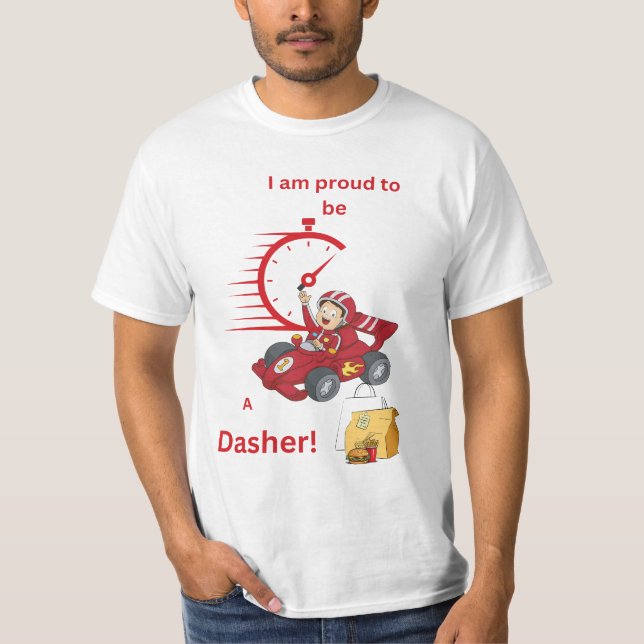Camiseta Estoy Orgulloso De Ser Un Conductor De Dasher (Anverso)