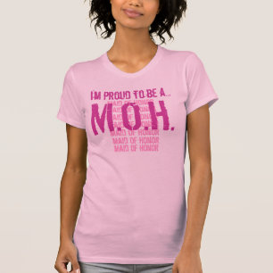 Camiseta Estoy orgulloso de ser un MAID DE HONOR