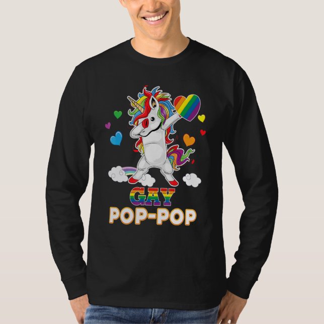 Camiseta Estoy Orgulloso Orgullo Pop Gay De Lgbt, Dabbing U (Anverso)