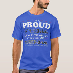 Camiseta Estoy Orgulloso Padre En La Ley De Un Impresionant