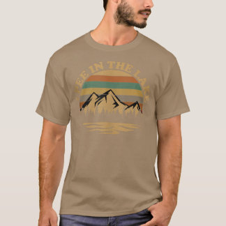 Camiseta Estoy orinando en el lago, acampando de vacaciones