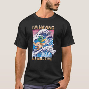 Camiseta Estoy Pasando Un Surf De Pato De Surf En Tiempos D