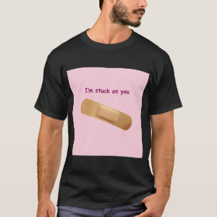 Camiseta Estoy pegado a ti SAN VALENTÍN
