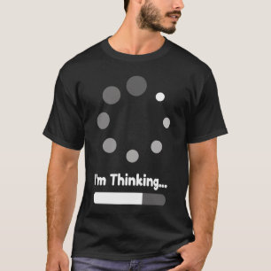 Camiseta Estoy pensando en un sarcasmo gracioso que dice pa