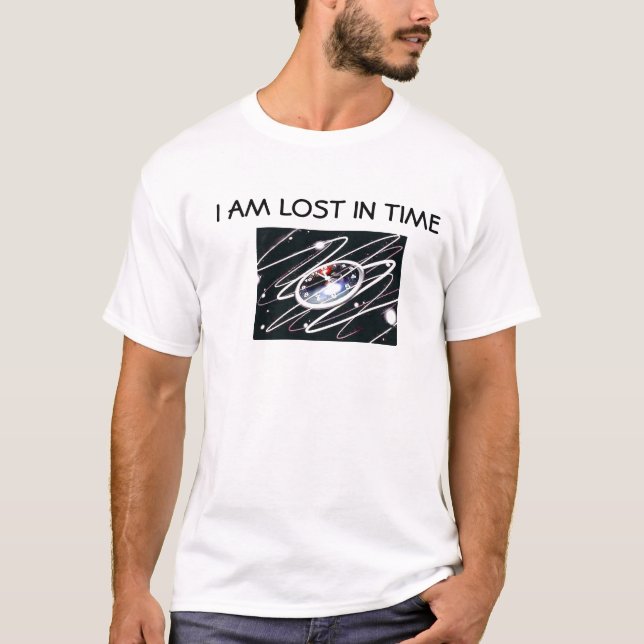 Camiseta Estoy Perdido A Tiempo (Anverso)