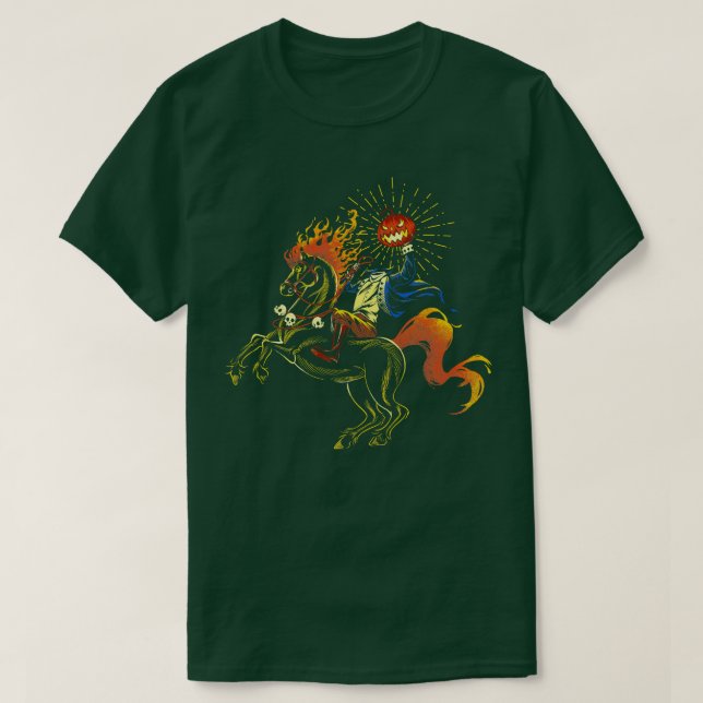 Camiseta Estoy perdiendo la cabeza de la calabaza sin cabez (Diseño del anverso)