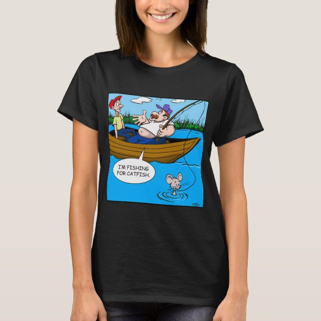Camiseta Estoy Pescando Bagres (Anverso)