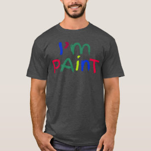 Camiseta Estoy Pintando al Partido, Me Encanta Pintar con l