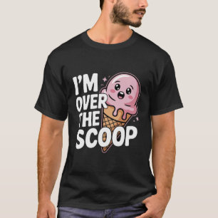 Camiseta Estoy por el café helado Scoop Kawaii