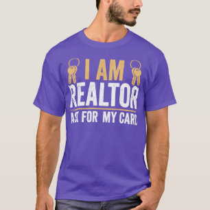 Camiseta Estoy Preguntando por mi divertida agente inmobili