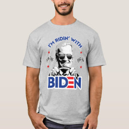 CAMISETA ESTOY RIDIN CON BIDEN